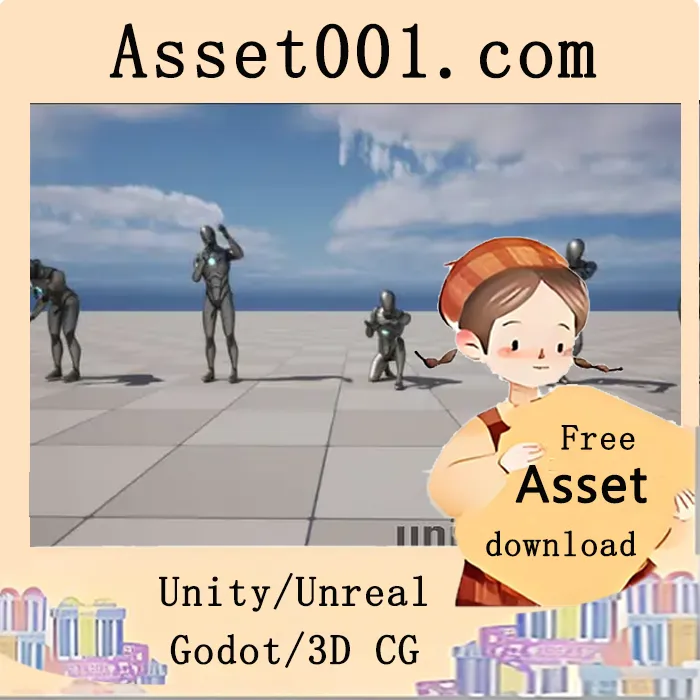 25个战斗步枪动作动画包，含射击、装弹、蹲伏、匍匐等动作及音效触发|Assault Rifle Animations v5.2+