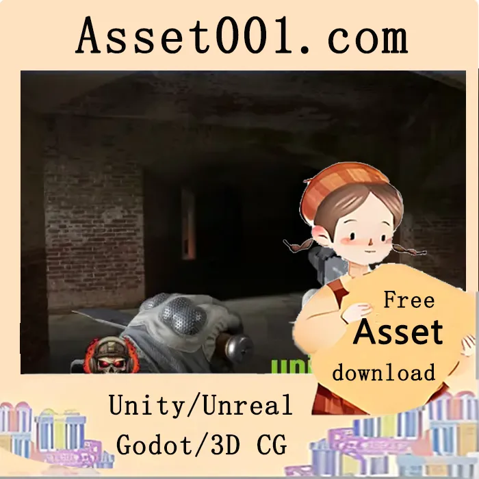 Unity FPS枪支与刀具动画资源包（含手部皮肤与多种动作）|FPS Pistol And Knife Animations v4.26+