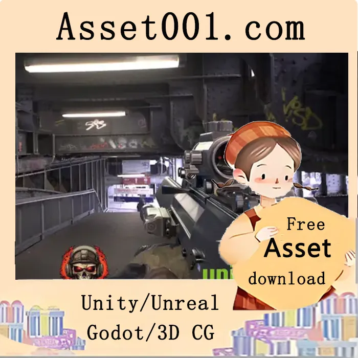 第一人称射击游戏自动步枪动画资源包|FPS Automatic Gun Animations v4.26+