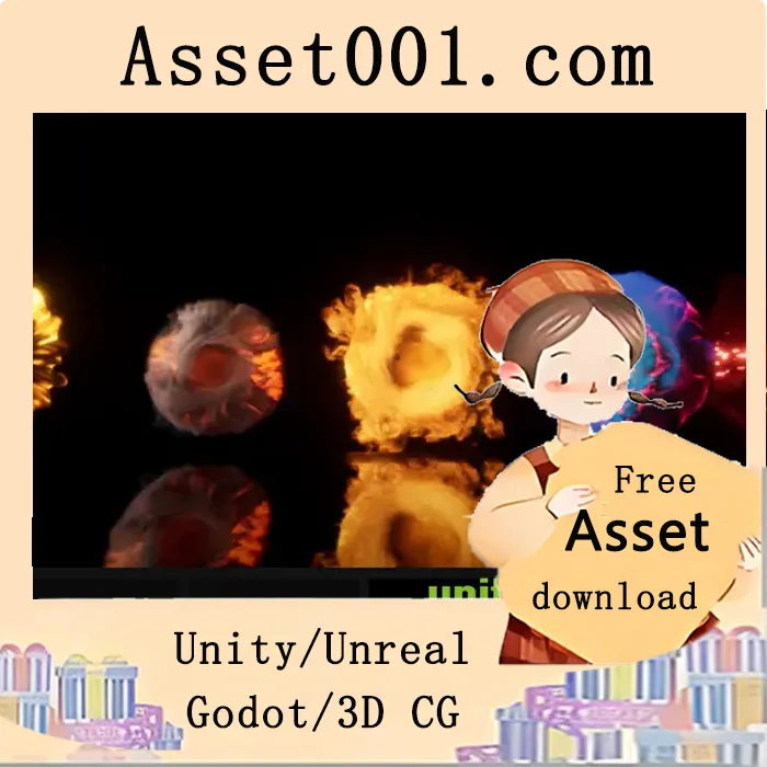 Unity/Unreal 2D 传送门特效包：10种高质量传送门效果，支持颜色与速度控制|Magic Portal 2D Effects Pack v4.27+