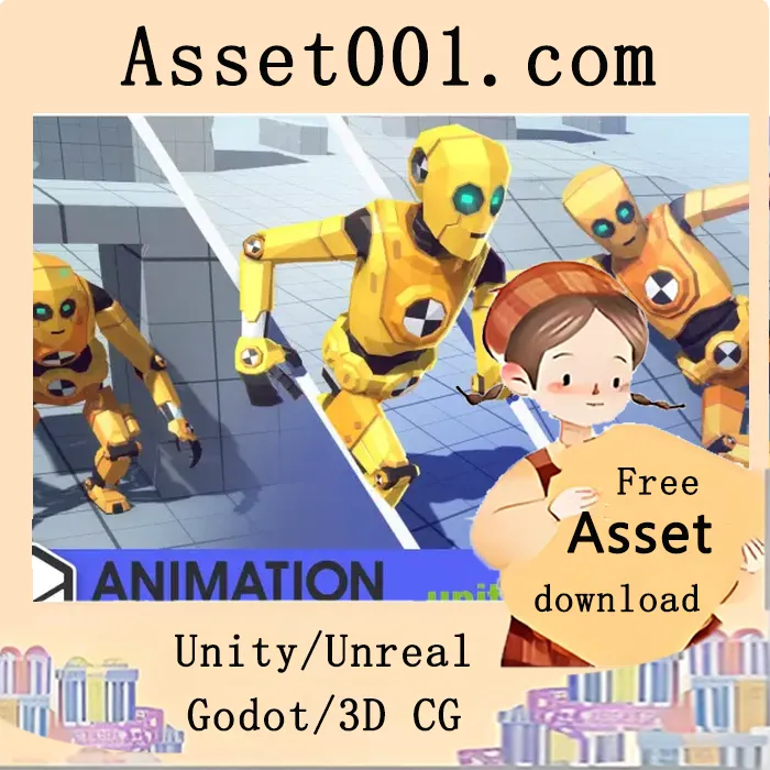 Synty ANIMATION - 基础移动角色动画集官方发布|Synty ANIMATION - Base Locomotion - Character Animset v1.1.1