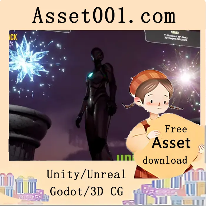 28+款可定制星体视觉效果套装，基于Niagara系统与动态材质|Star VFX Pack v5.0+