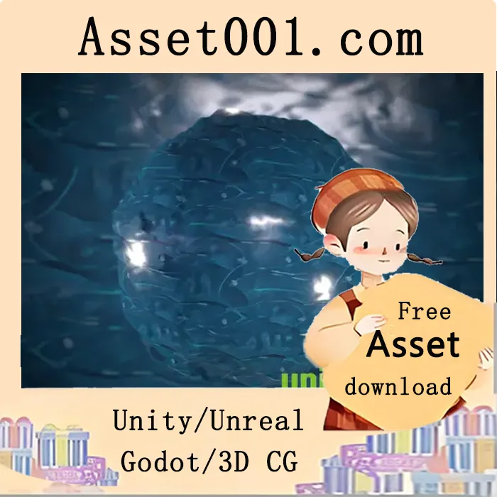 stylized water material pack 包含7种独特材质、4K纹理及多种技术细节|Stylized Water Material Pack 1 v4.27+