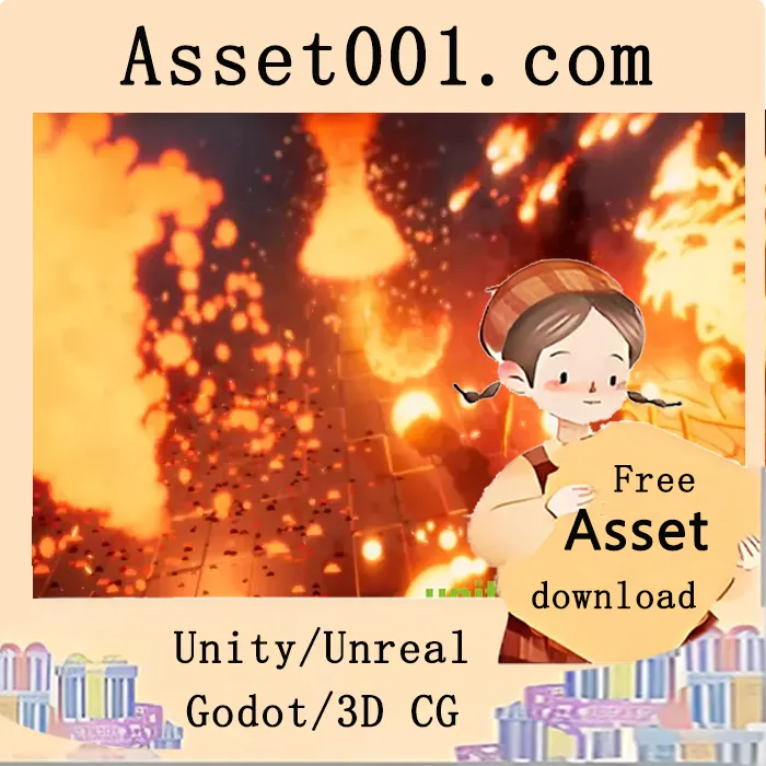 Unity小型火焰粒子包：打造游戏专属特效|Small Fire Pack v3.0.1