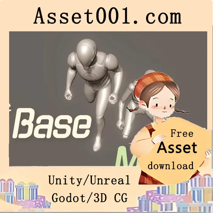 Unity RPG角色基础移动动画包 v1.4 完整指南|Base Move Animation v1.4