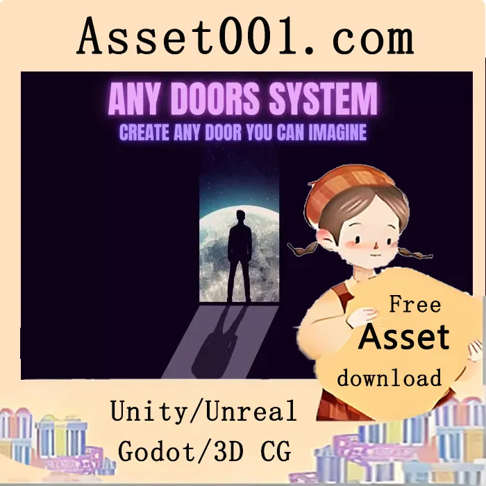 Unity Any Doors 系统 v1.0：多功能门机制解决方案|Any doors system v1.0