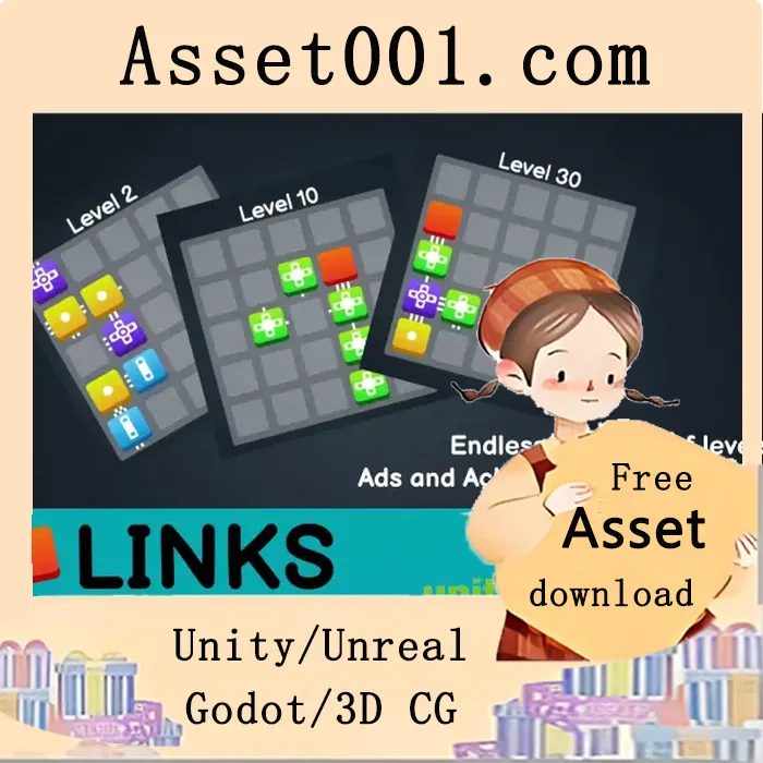 Links挑战类益智游戏模板|Links: Challenging Puzzle Game Template v1.2