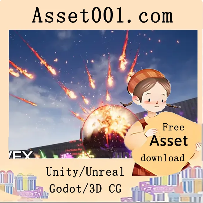 M5VFXRPG2 projectiles 包含25种风格化弹道、55种击中与枪口特效及80个Niagara系统|M5 VFX RPG2. Projectile(Niagara) v4.27+