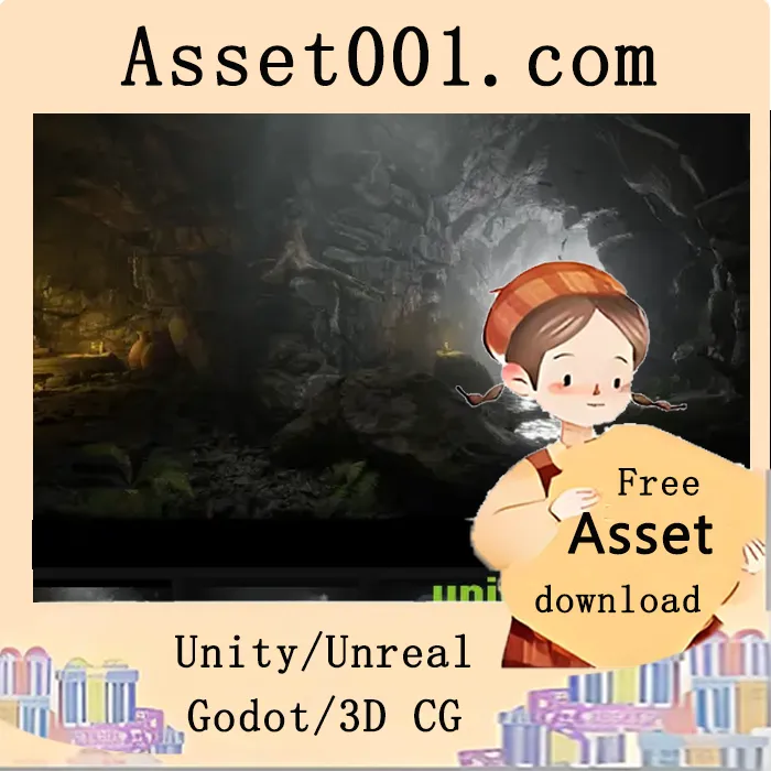 高精度光度扫描构建的隐秘神庙洞穴场景（支持Nanite与Lumen）|[SCANS] Lost Temple Cave v4.27+