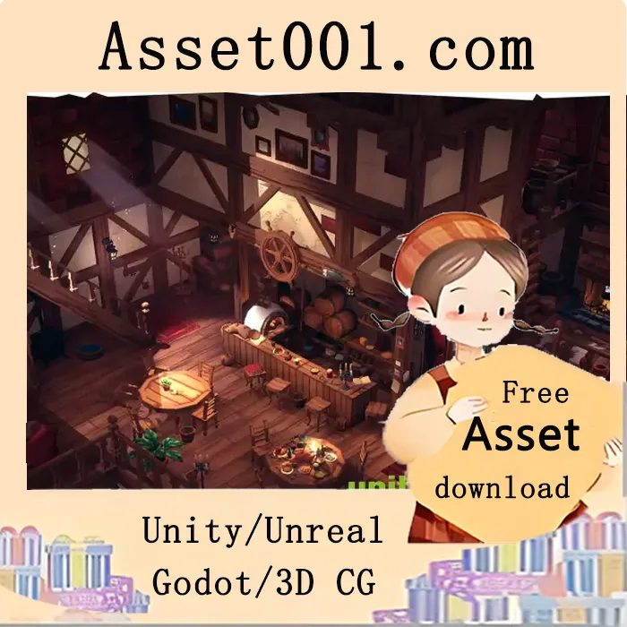 奇幻风格室内资产包：模块化建筑、道具与特效构建游戏场景|FANTASTIC - Interior Pack v1.0