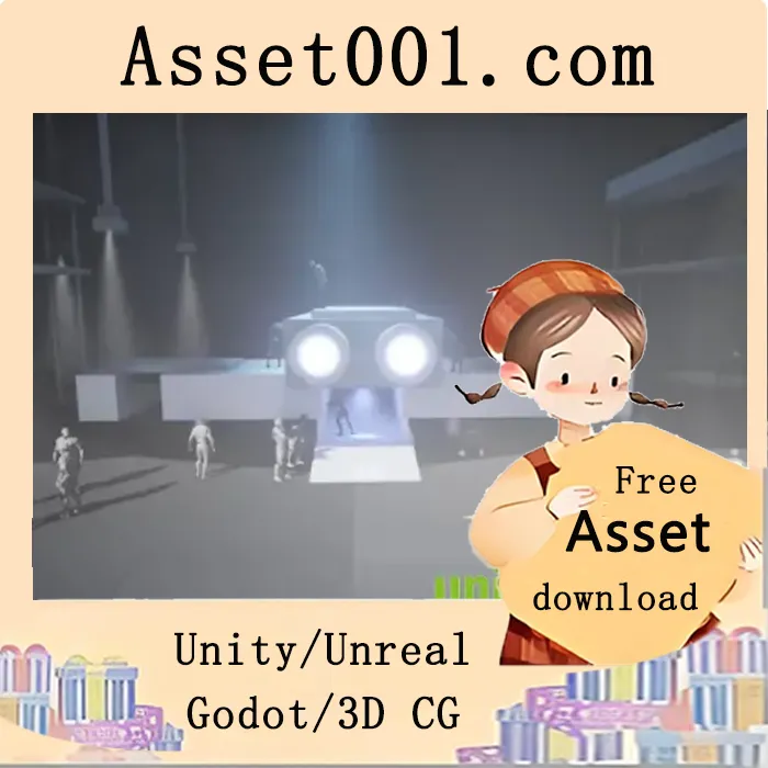 科幻世界工作场景动画包：120+工人体素动画集|Sci-fi Worker Animset v4.27+