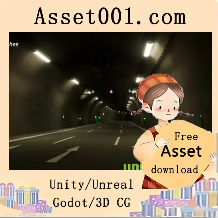 模块化隧道资产包 Vol.1：含LED信号与消防系统，游戏级优化实装|Modular Tunnel Collection - Vol. 1 v4.27+