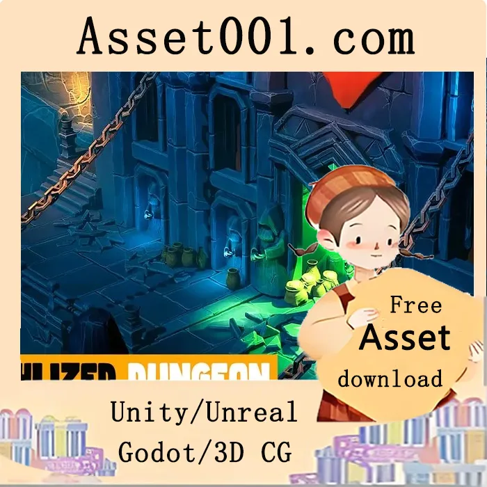 Stylized Dungeon-Modular Environment v1.0|Stylized Dungeon-Modular Environment v1.0