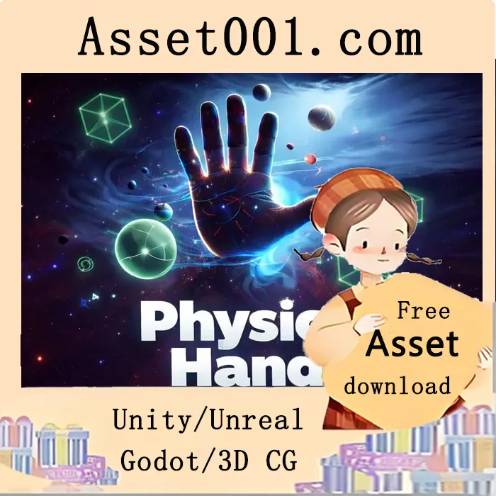 Physics Hand v1.2.9i：支持VR手部追踪与物理交互的完整演示与功能详解|Physics Hand v1.2.9i