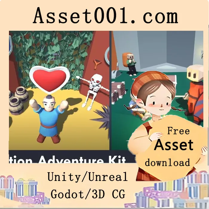 Unity行动冒险套件v1.9.5：打造灵活可扩展的行动冒险游戏基础|Action Adventure Kit v1.9.5