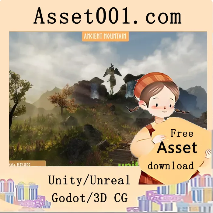 Unity引擎专为打造精美山脉环境而设计！|Mountain - Ancient Mountain Environment v1.0