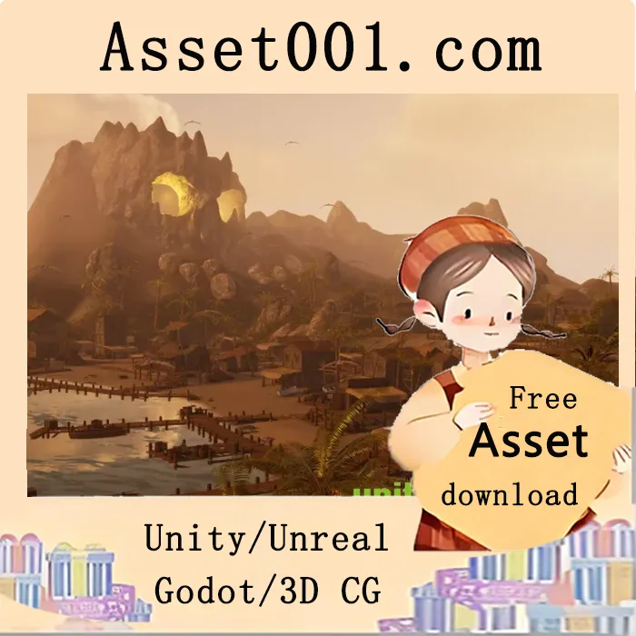 海盗岛环境包：打造沉浸式海盗冒险世界|Pirate Island (Pirate, Pirates, Island) Environment v2.0