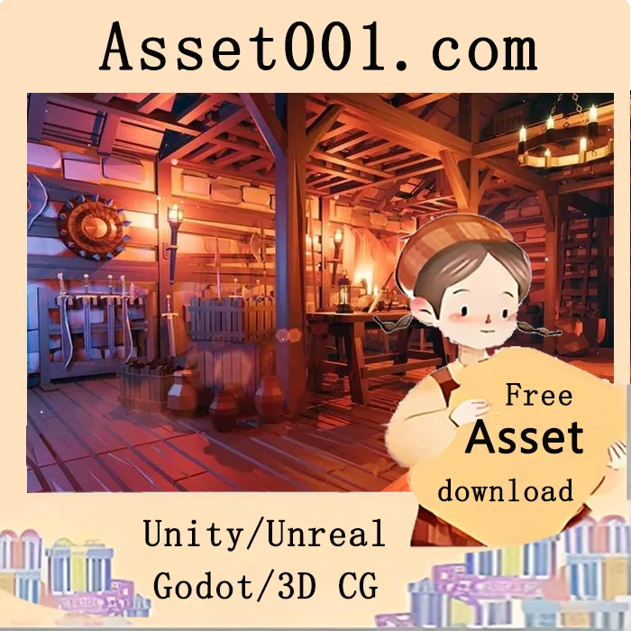 Low Poly Medieval Interior and Constructions 5.7|Low Poly Medieval Interior and Constructions 5.7