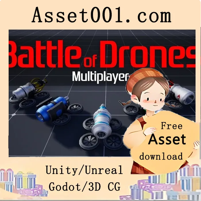 基于蓝prints的多玩家无人机对战模板——Battle of Drones Multiplayer 4.26+|Battle of Drones Multiplayer 4.26+