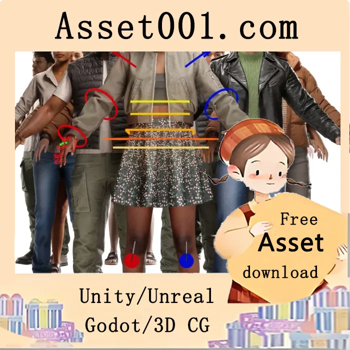 UE5 5.5 NPC 创建器：基于高精度扫描的超真实数字人生成工具|UE5 Rigged NPC Creator v5.4+