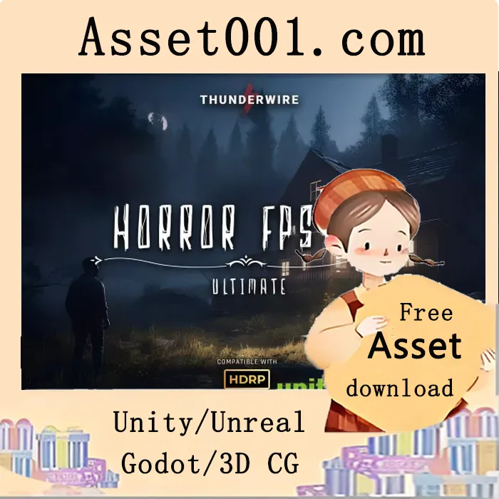 UHFPS终极恐怖第一人称射击模板（HDRP版）免费下载|UHFPS - Ultimate Horror FPS KIT (HDRP) v1.4.2 (11 Apr 2026)