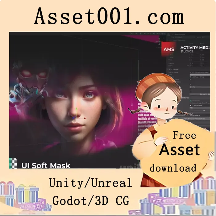 Unity UI 渐变软遮罩插件：提升界面视觉效果|AMS UI Soft Mask v3.2.0 (12 Apr 2026)