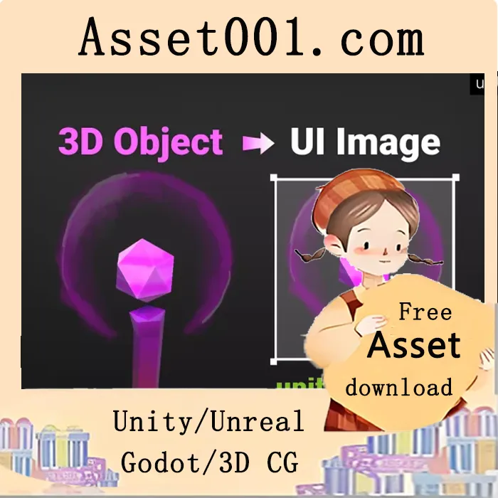 在Unity UI中展示3D对象：适用于库存、NPC头像和迷你地图的实用解决方案|3D Object Image for UGUI - MiniMap Inventory Portrait v1.0.8 (14 Apr 2026)