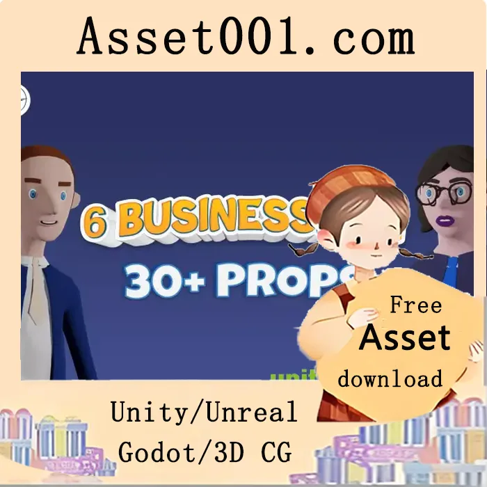 Businessmen Pack with Props v1.0|Businessmen Pack with Props v1.0