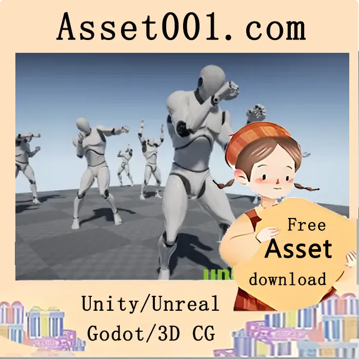 145套拳击动作捕捉动画资源包|Boxing - MoCap Pack vRev. 2 (4.15+)+