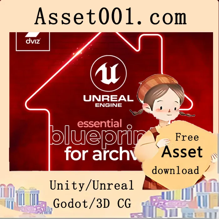 UE5蓝prints入门教程：70节实战课程带你轻松掌握编程|DVIZ - Essential Blueprints for Archviz