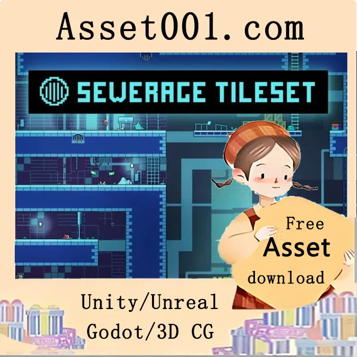 Sewerage Platformer Tileset Pixel Art|Sewerage Platformer Tileset Pixel Art