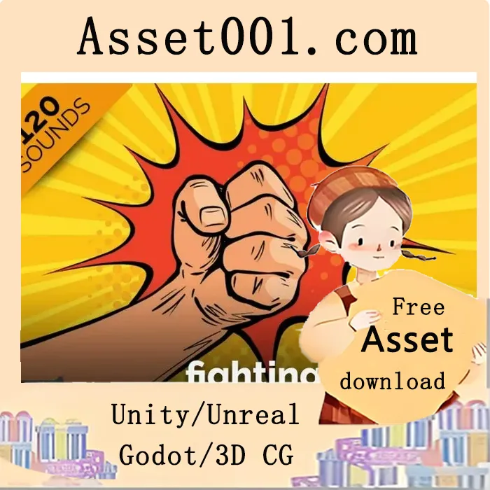 Cafofo打击与战斗音效包 v1.0（120个高质量音效）|Punch and Fighting Sounds v1.0