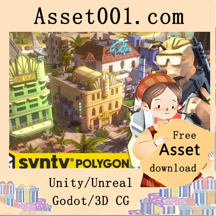 POLYGON - Palm City - Art by Synty v1.0.1|POLYGON - Palm City - Art by Synty v1.0.1