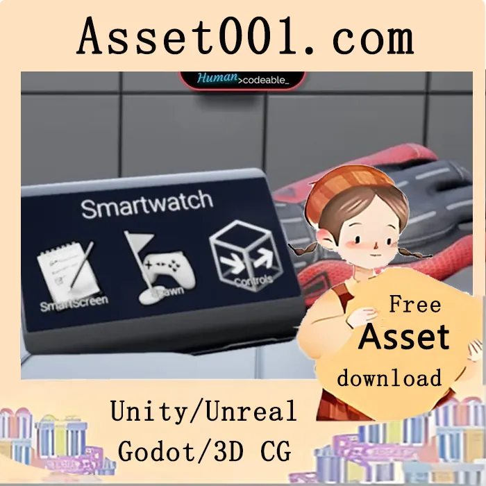 AFU智能手表工具包：专为VR设计的可直接使用的腕部用户界面扩展包|AFU - Smartwatch - VR