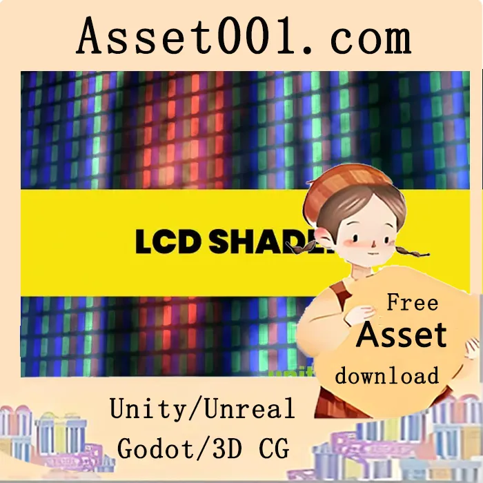 LCD Shader | LCD Object Shader for Unity URP v1.1.0|LCD Shader | LCD Object Shader for Unity URP v1.1.0