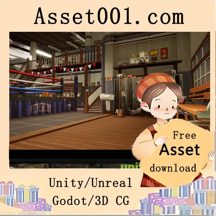 stylized boxing club 包含98个高质量资产，助力环境创作与优化|Stylized Boxing Club ( Stylized , Boxing , Stylized ) v4.25-4.27, 5.0-5.3+