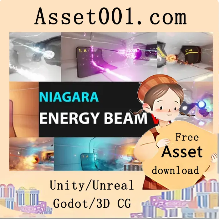 Niagara Energy Beam Pack V2 v4.26+|Niagara Energy Beam Pack V2 v4.26+