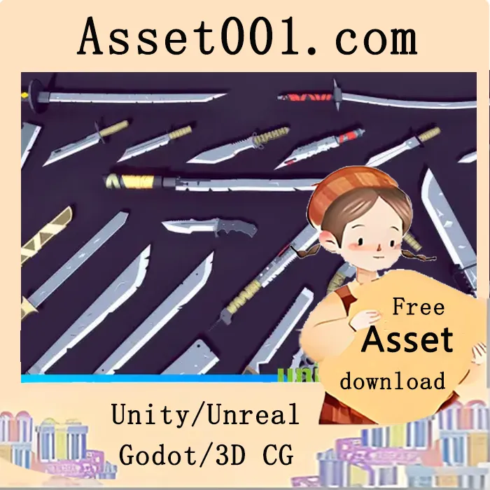 Poly - Survival Melee Weapons (UE) v4.24+|Poly - Survival Melee Weapons (UE) v4.24+