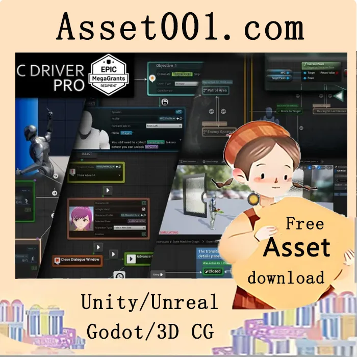 Logic Driver Pro - Blueprint Editor for Dialogue, Quest, Combat & FSM Systems v2.9.5 (5.7)|Logic Driver Pro - Blueprint Editor for Dialogue, Quest, Combat & FSM Systems v2.9.5 (5.7)