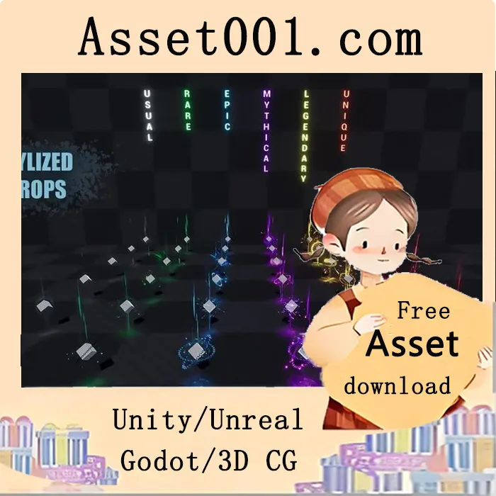 Loot Drops VFX 5.0+|Loot Drops VFX 5.0+