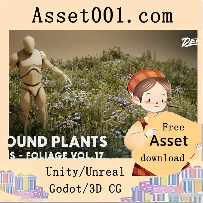 Foliage VOL.17 - Ground Plants (Low Poly) 5.1+|Foliage VOL.17 - Ground Plants (Low Poly) 5.1+