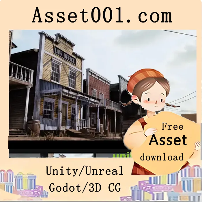 Western Town / Village Pack v4.26+|Western Town / Village Pack v4.26+