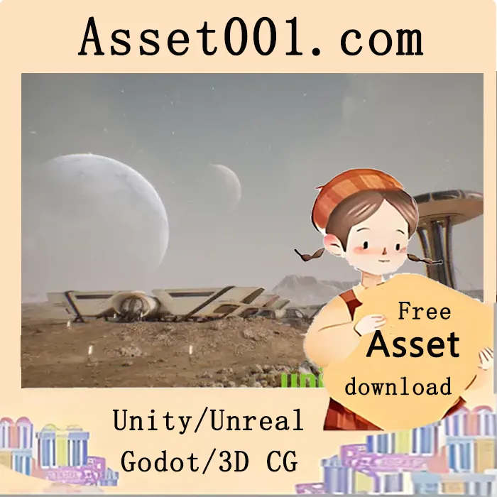UCreate科幻基地 outpost 包——支持Lumen光照的模块化外星景观方案|UCreate - Sci fi Base Outpost v5.1+