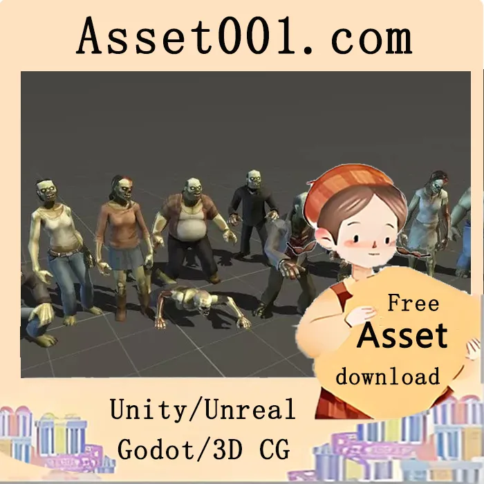 Toon Zombies - Extended Pack v1.0 (19 Jul 2018)|Toon Zombies - Extended Pack v1.0 (19 Jul 2018)