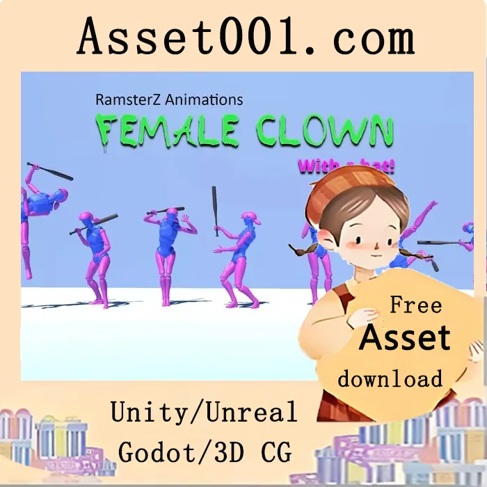 Female Clown v1.0|Female Clown v1.0