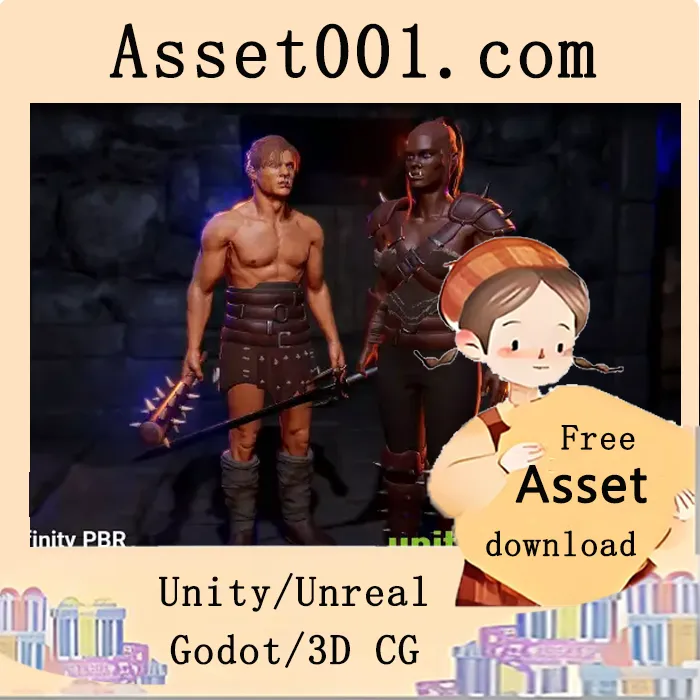 Half-Orc RPG Character - Fantasy RPG v4.2|Half-Orc RPG Character - Fantasy RPG v4.2