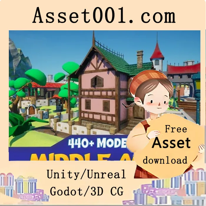 Middle Ages Historical Environment Pack 4.27+|Middle Ages Historical Environment Pack 4.27+