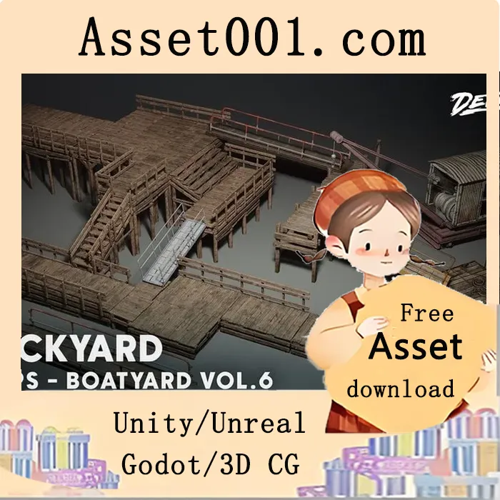 Boatyard VOL.6 - Modular Dockyard|Boatyard VOL.6 - Modular Dockyard