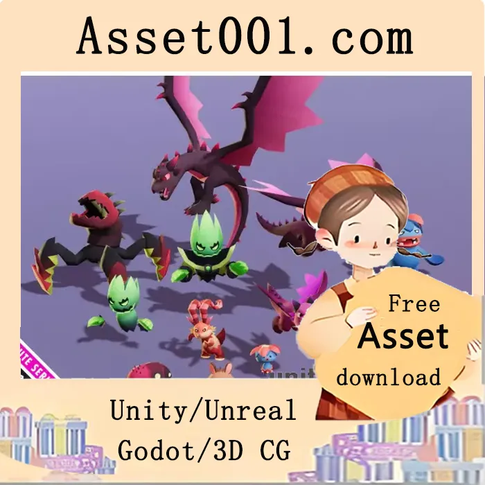Monsters Ultimate Pack 05 Cute Series v1.0|Monsters Ultimate Pack 05 Cute Series v1.0