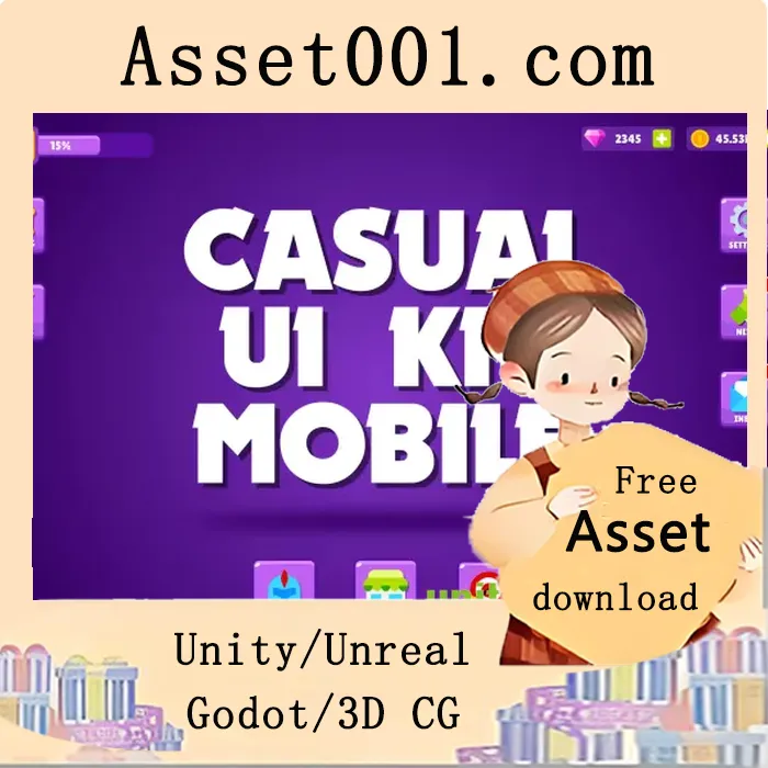 Casual UI Kit - Mobile v1.0|Casual UI Kit - Mobile v1.0